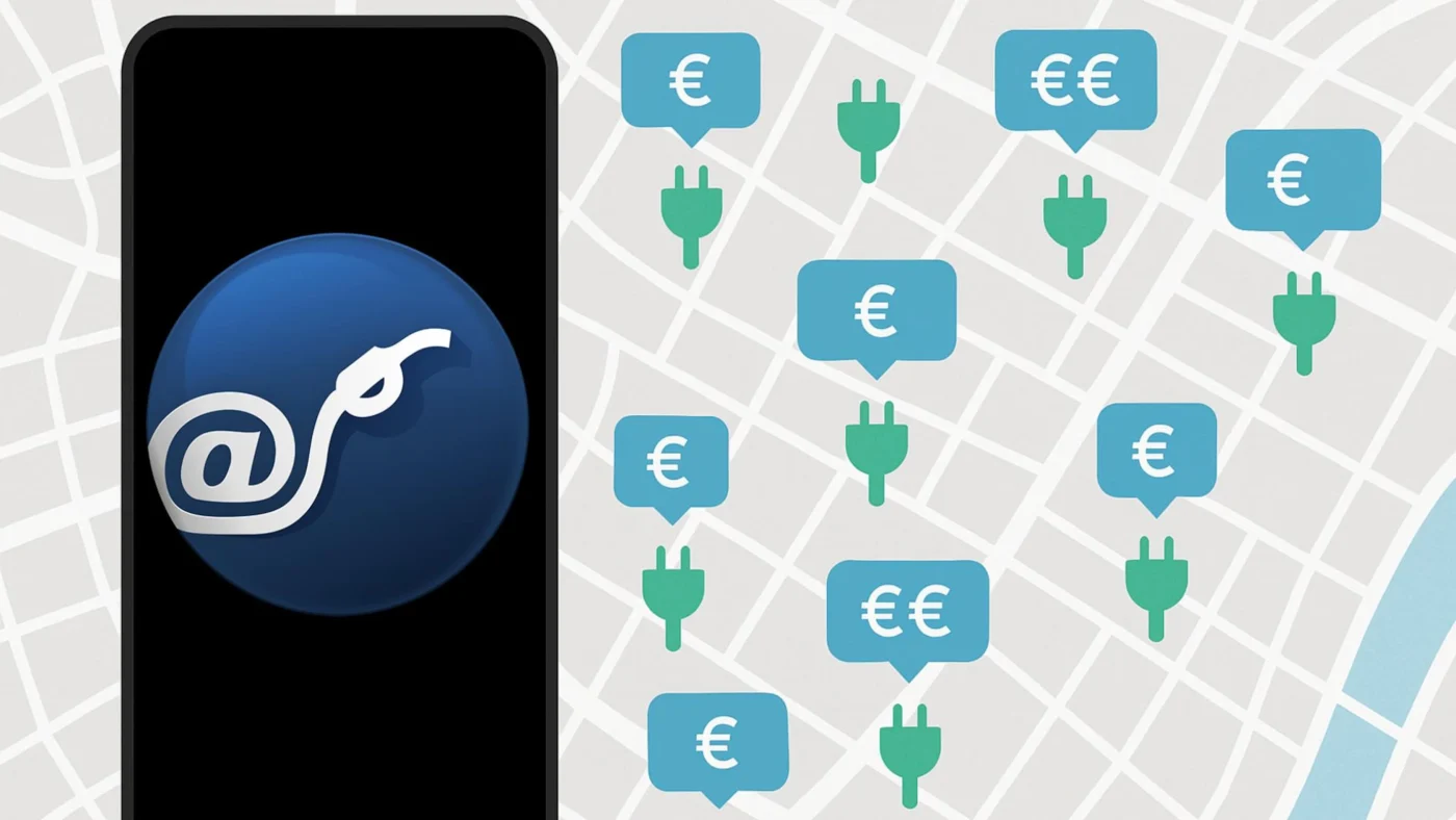 Die App Clever Tanken kann nun auch Ad-hoc-Strompreise an Ladesäulen anzeigen.