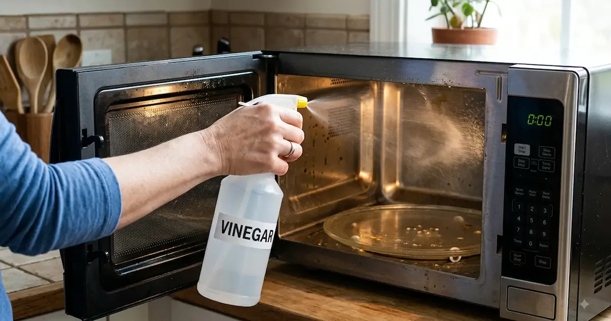 Die einfache Methode: So reinigen Sie Ihre Mikrowelle effizient mit Essig