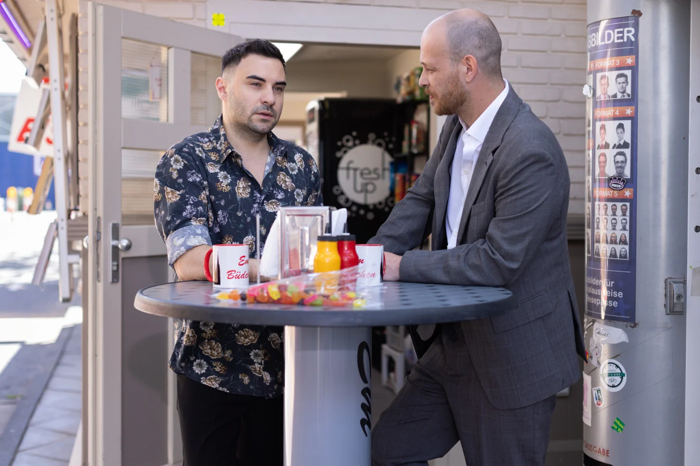 Easy (Lars Steinhöfel, l.), Tobias (Patrick Müller)