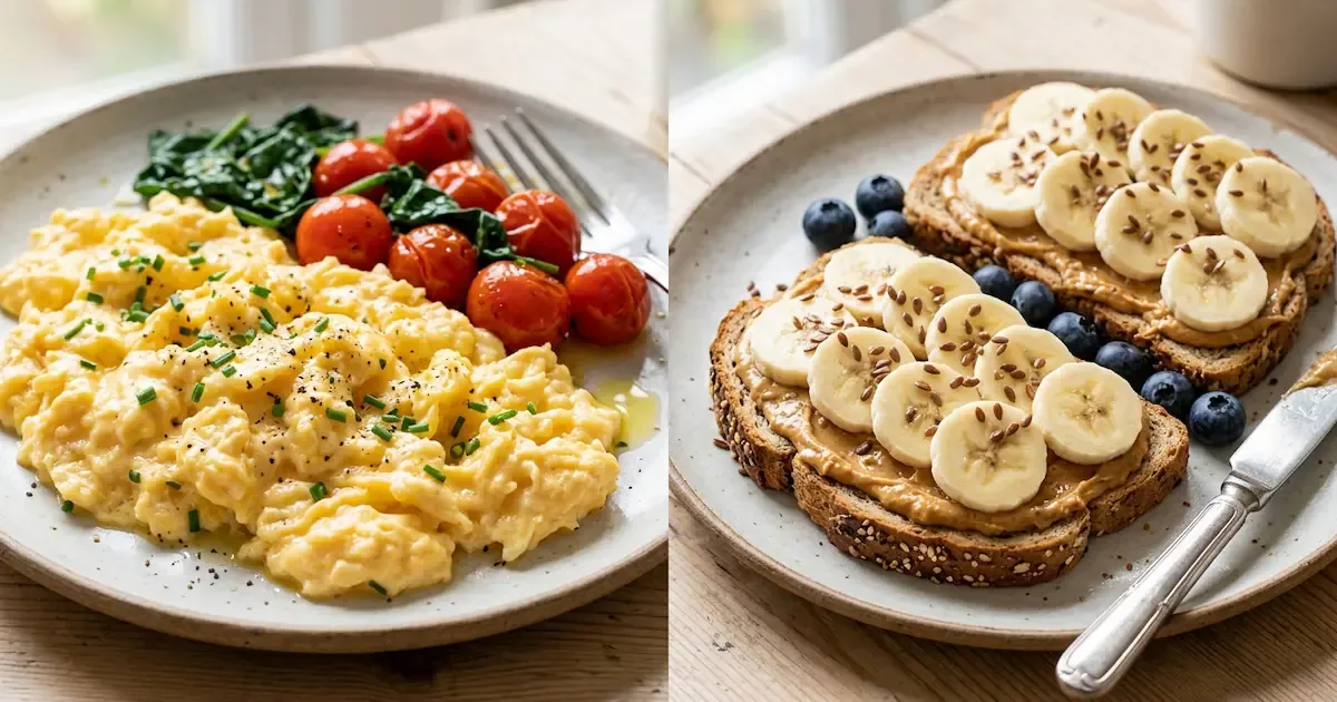 Ei oder Erdnussbutter-Toast: Was hält Ihren Blutzucker wirklich stabil?