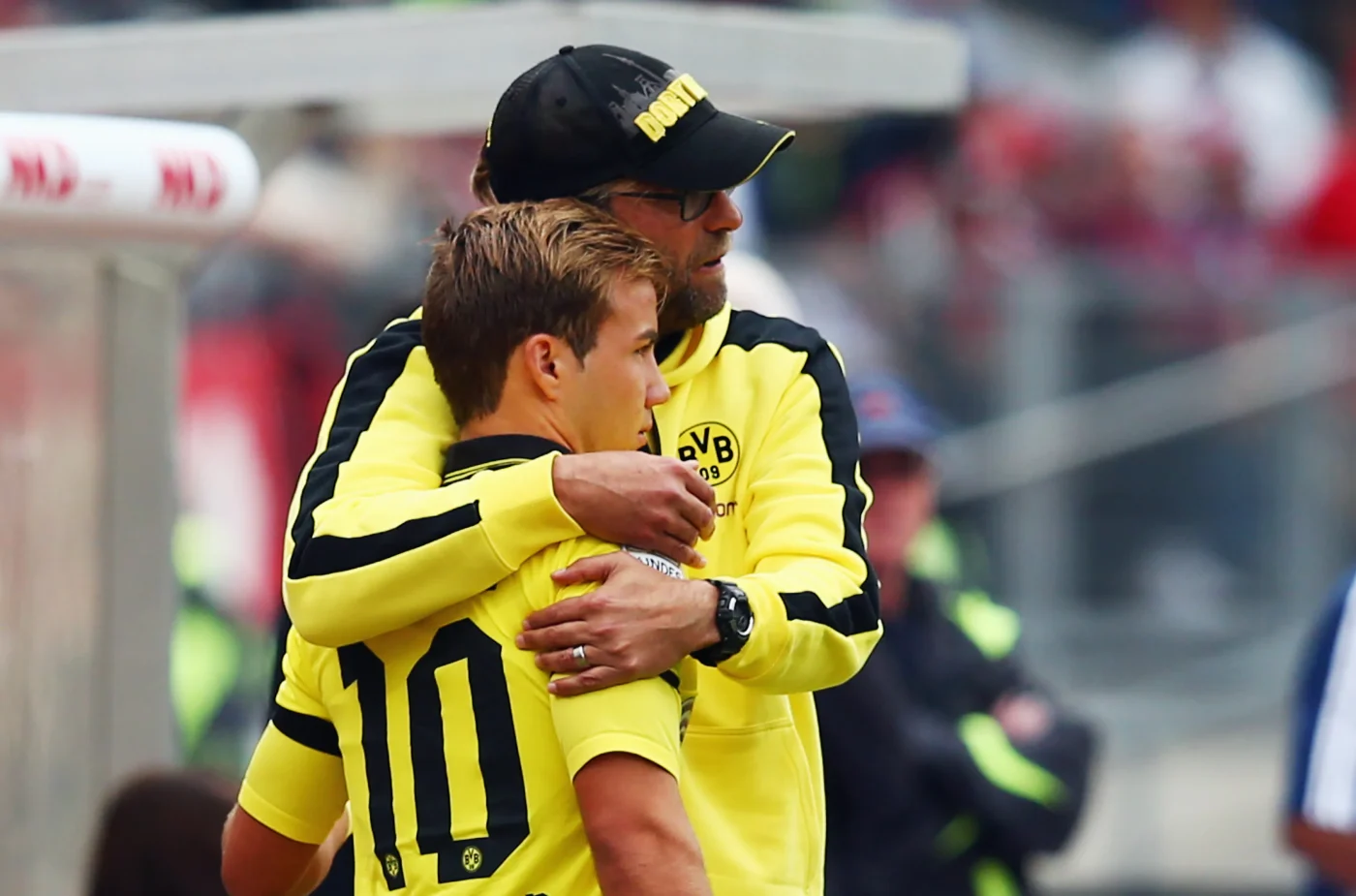 Eine ganz Beziehung im Fußball: Mario Götze und sein Förderer Jürgen Klopp