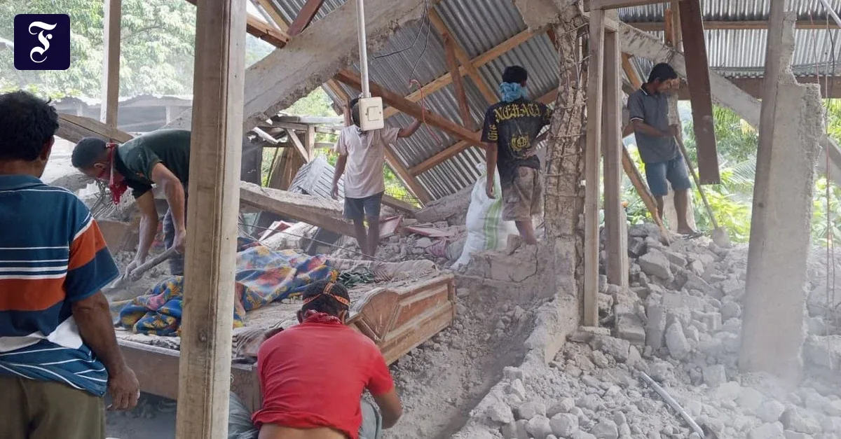 Erdbeben auf Flores: 51 Tote nach schwerem Beben in Indonesien