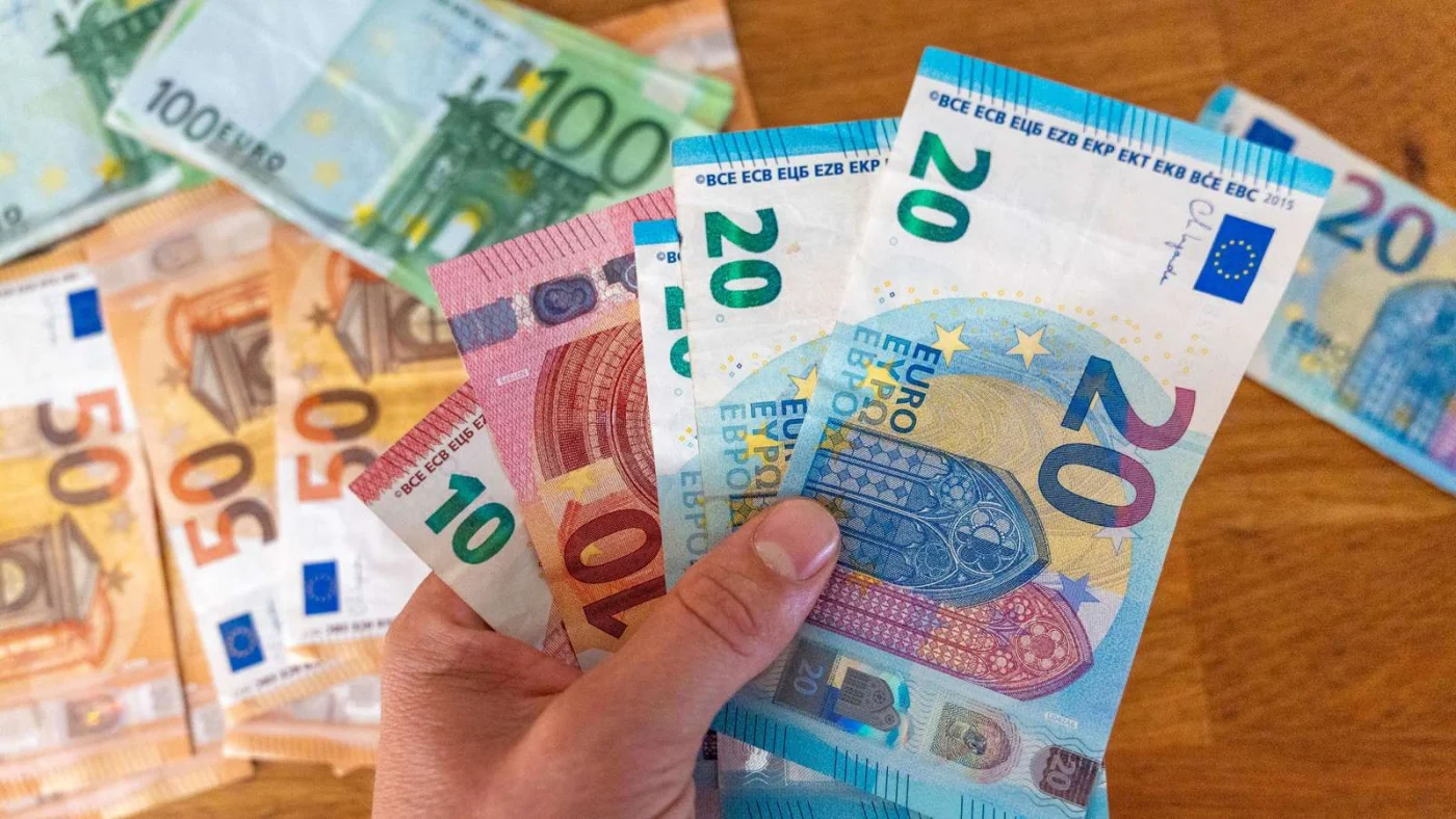 Euro-Scheine.