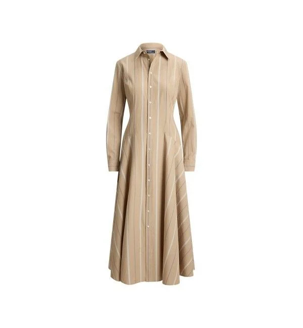 Gestreiftes Hemdkleid von Polo Ralph Lauren