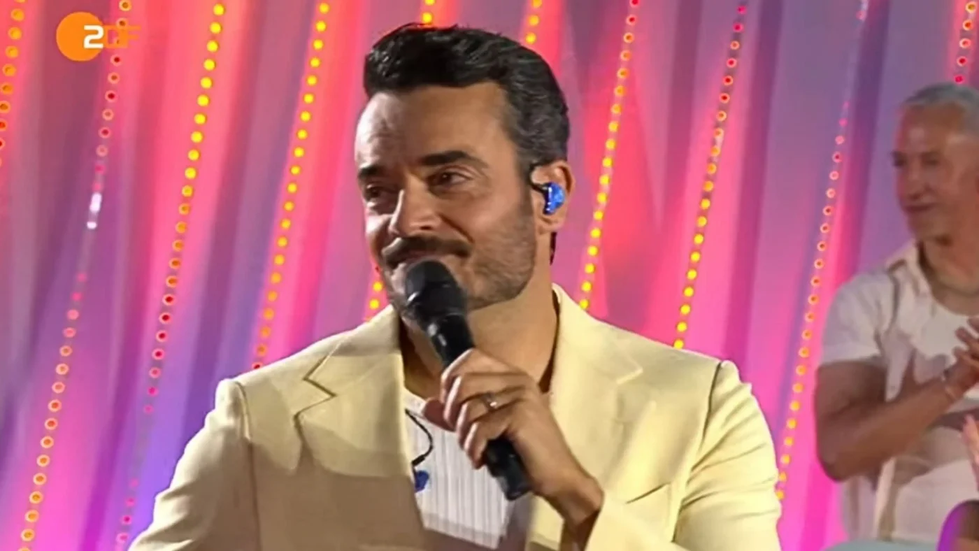 Giovanni Zarrella ist sichtlich gerührt nach ZDF-Rückblick