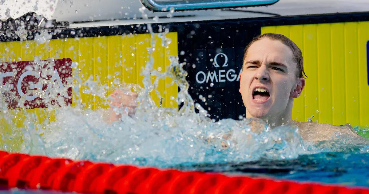 Gold-Triumph: Johannes Liebmann schwimmt Europarekord über 800 Meter