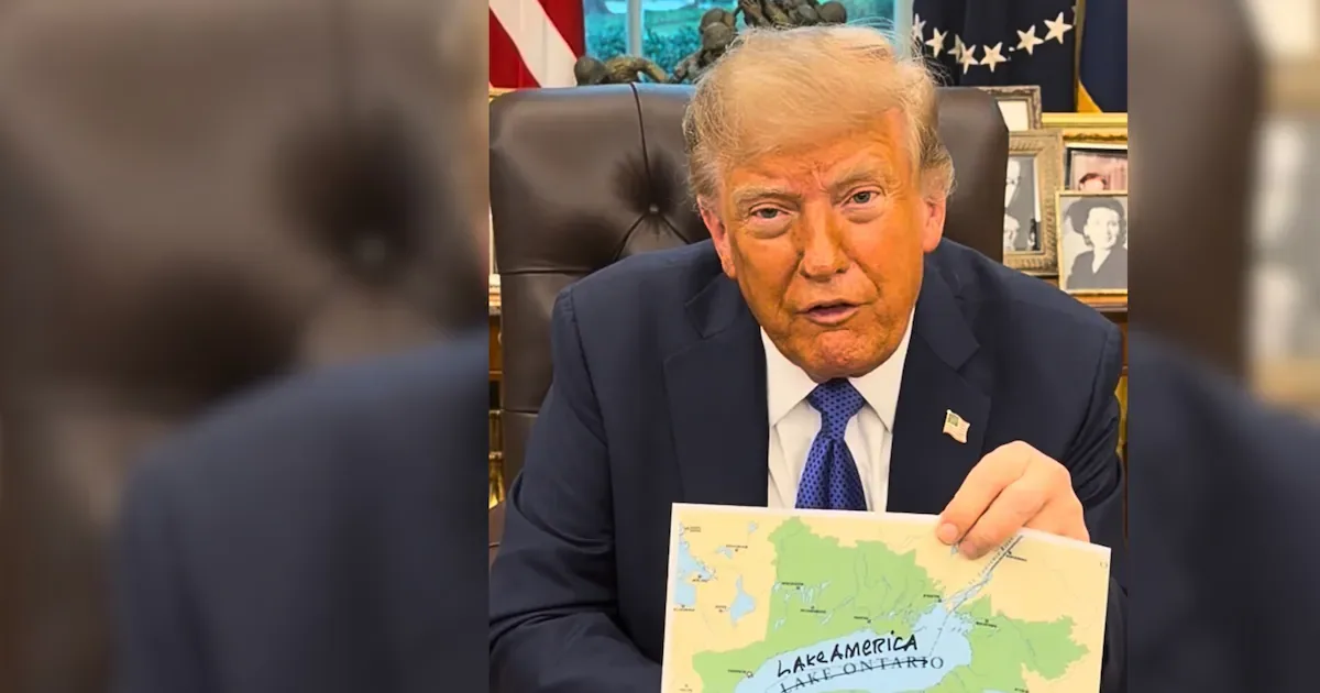 Handelskonflikt eskaliert: Donald Trump will den Ontariosee in „Amerikasee“ umbenennen