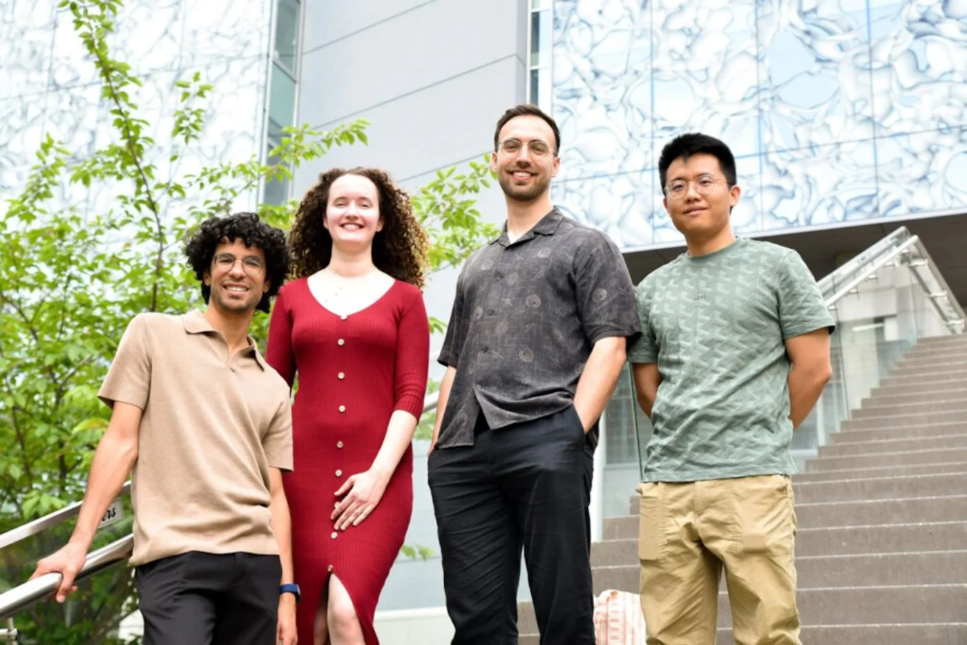 Hinter der Studie stehen André Rendeiro, Iva Buljan, Ernesto Abila und Yimin Zheng (v. l. n. r.).