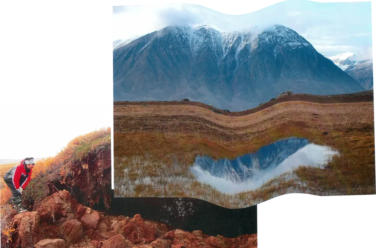 Ilustrations of thermokarsts