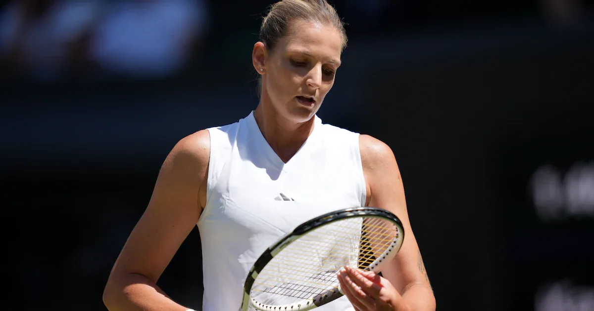 Karolina Pliskova: Wie eine Knöchel-OP fast zur Amputation führte