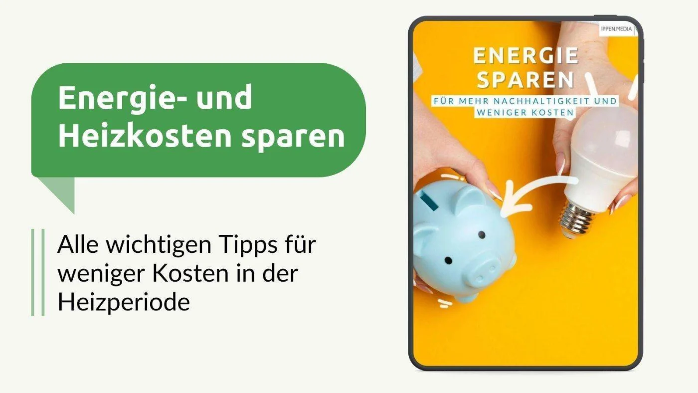 Laden Sie sich unseren umfangreichen Energiespar-Ratgeber kostenlos als PDF herunter.