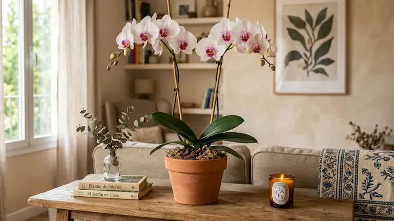 Las orquídeas pueden tener flores durante todo el año con el cuidado adecuado. (Imagen ilustrativa generada con IA)