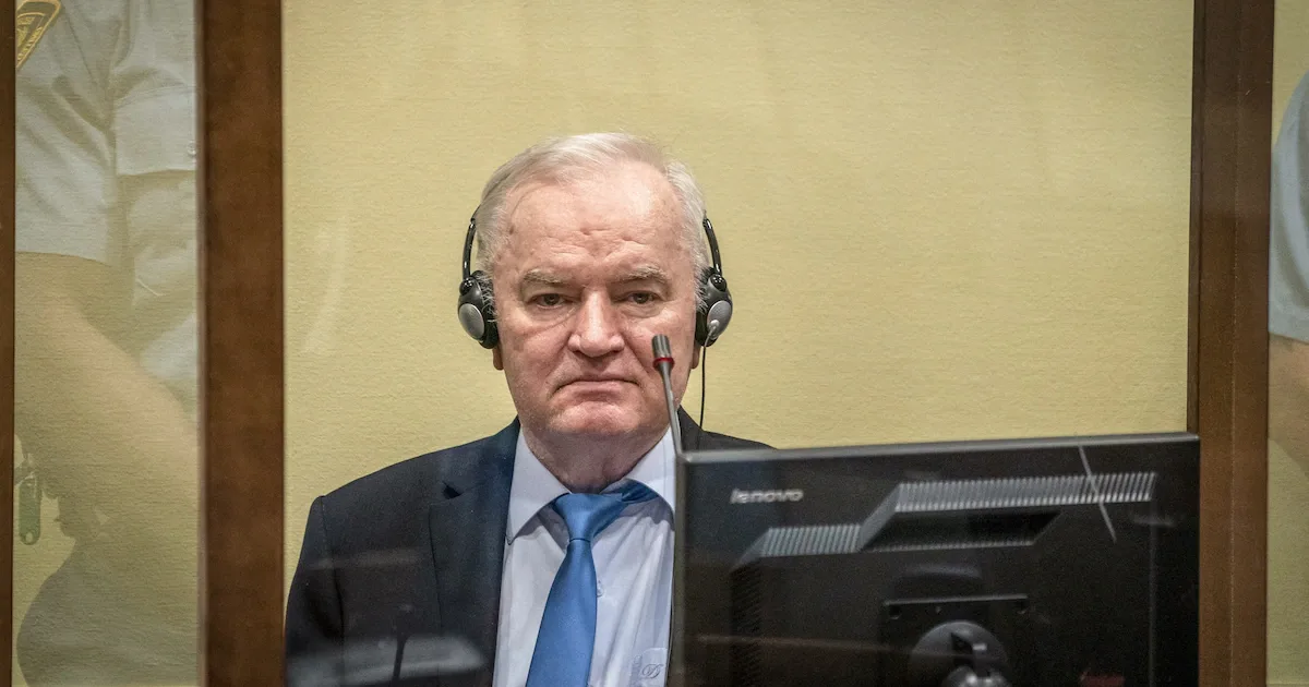 Lebenslange Haft in Den Haag: Ex-General Ratko Mladić mit 84 Jahren gestorben