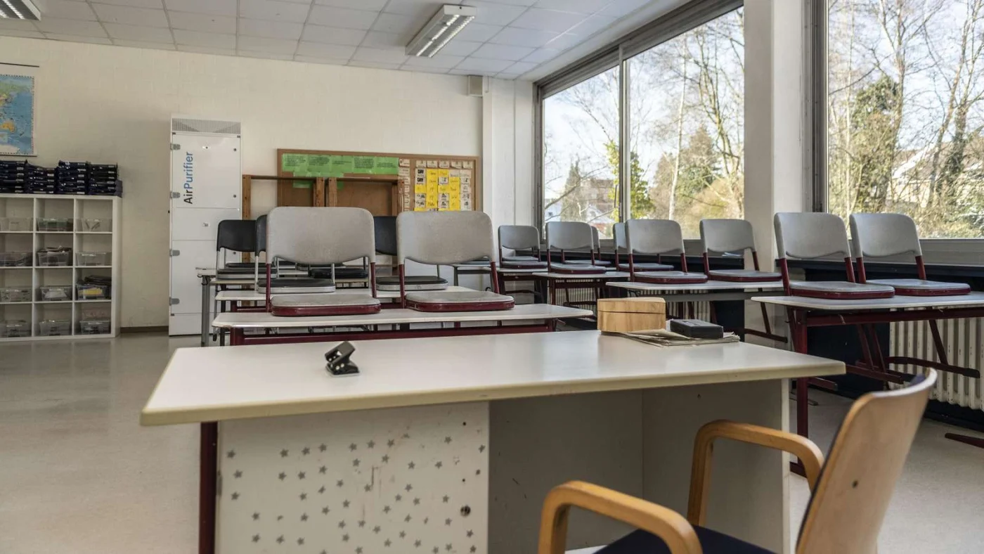 Leeres Klassenzimmer