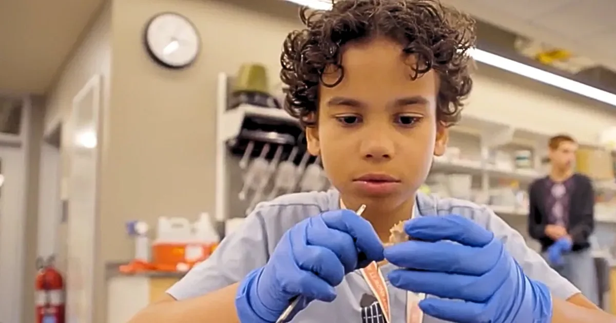 Mit 9 Jahren an der Uni: Aiden Wilkins studiert Neurowissenschaften