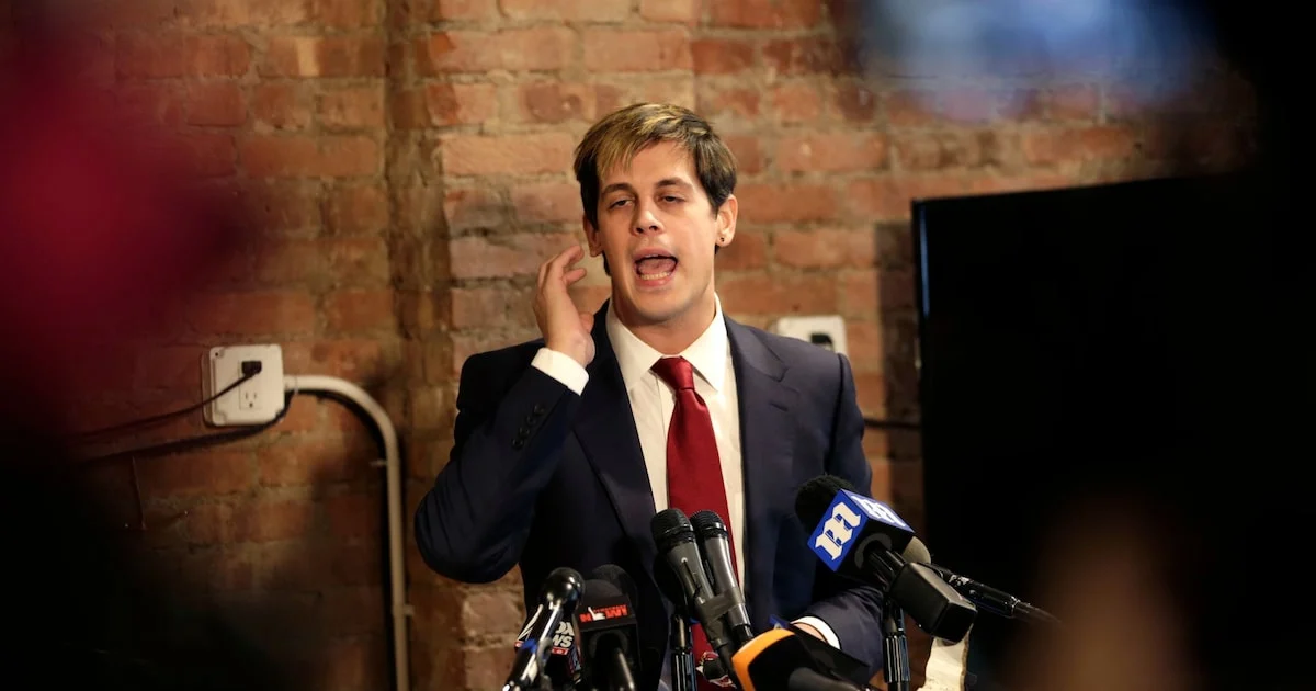 Nach 5 Jahren ohne gültigen Status: USA schieben rechten Agitator Milo Yiannopoulos ab