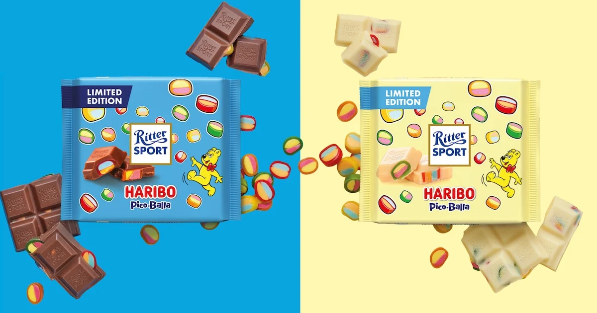 Nach Ansturm auf 100.000 Tafeln: Ritter Sport und Haribo bringen Kooperation zurück