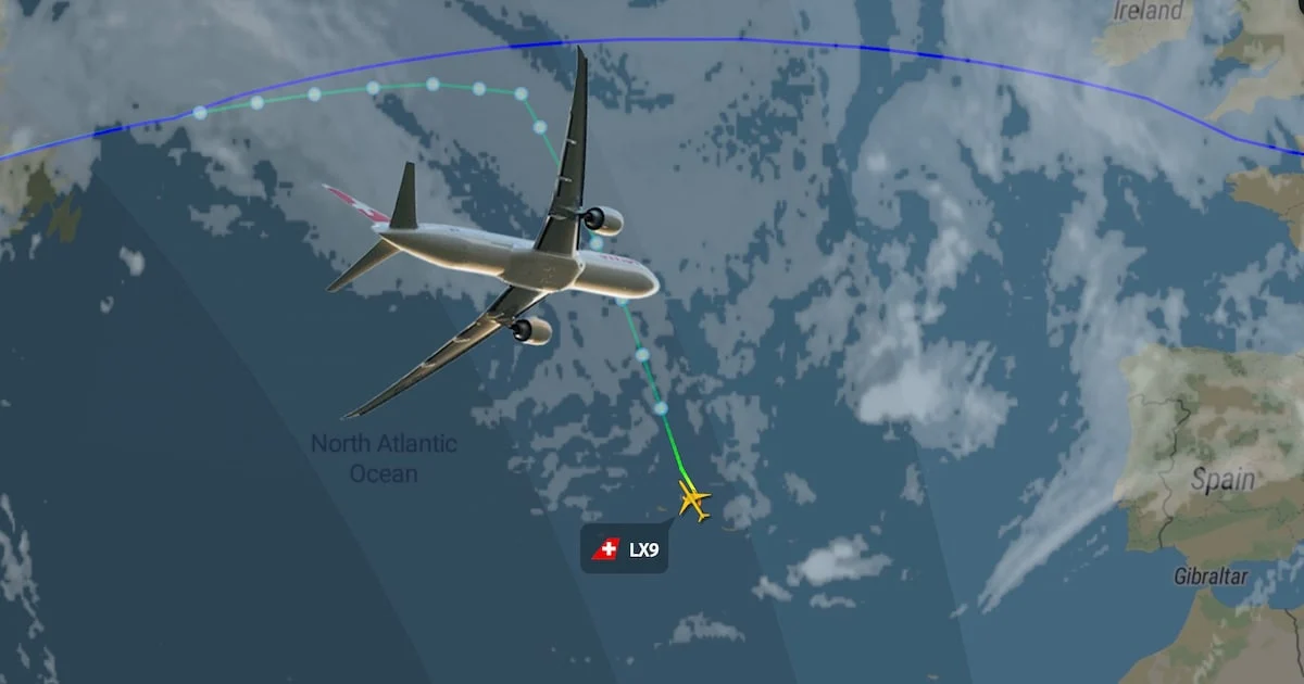 Notlandung über dem Atlantik: Swiss-Boeing 777 funkt Notfall-Code