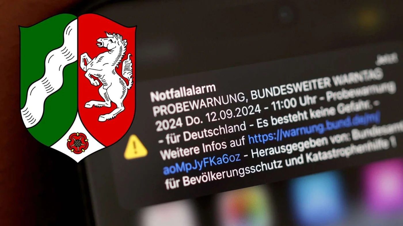 NRW steht vor dem nächsten Warntag – dann schrillen wieder alle Handys.