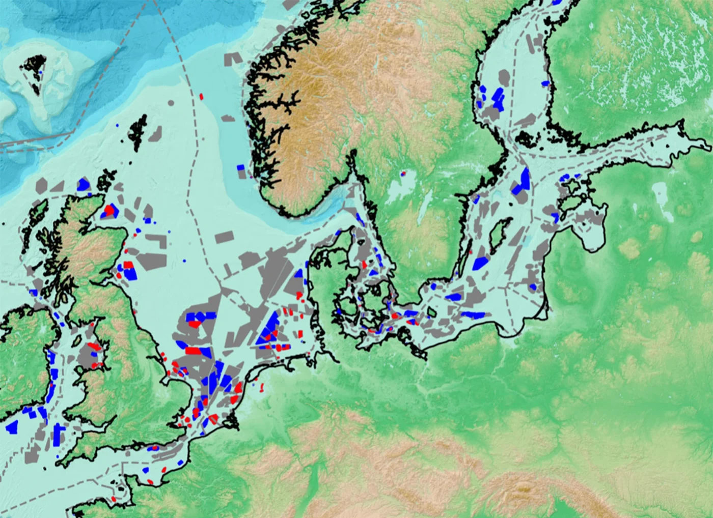 Offshore-Windpark-Flächen