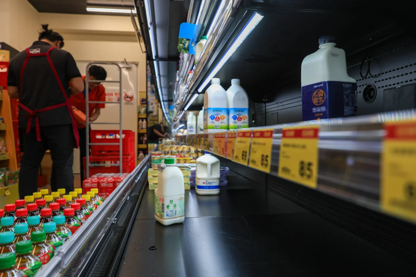 Regale Supermarkt