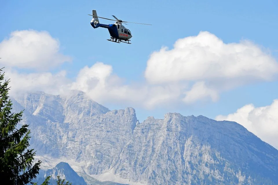 Rettungseinsatz in den Berchtesgadener Alpen (Symbolbild)