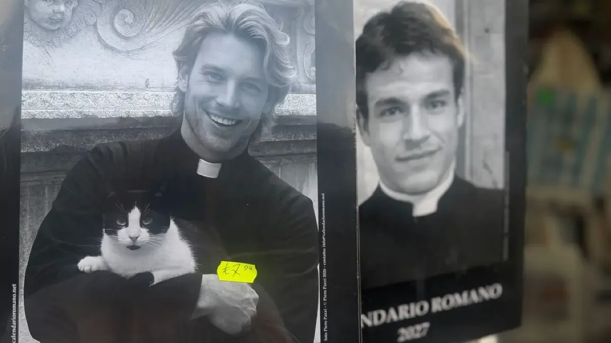 Roms „Calendario Romano“: Ein neuer Pin-up-Priester stürzt die Ikone