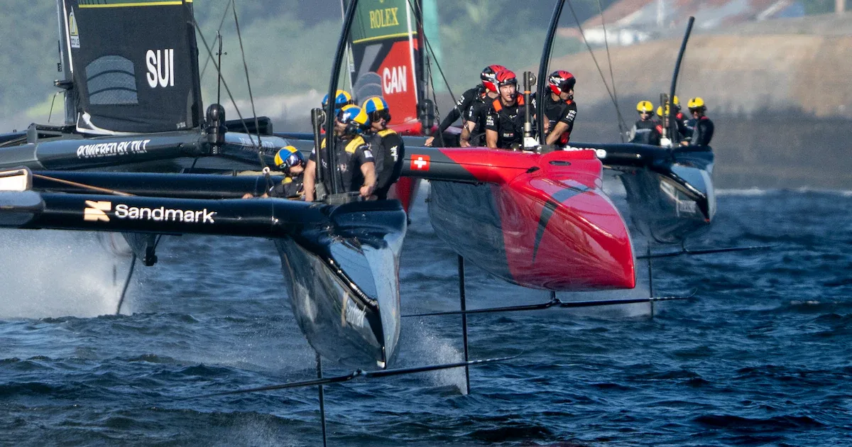 SailGP: Wenn 2,4 Tonnen schwere Katamarane über das Wasser fliegen