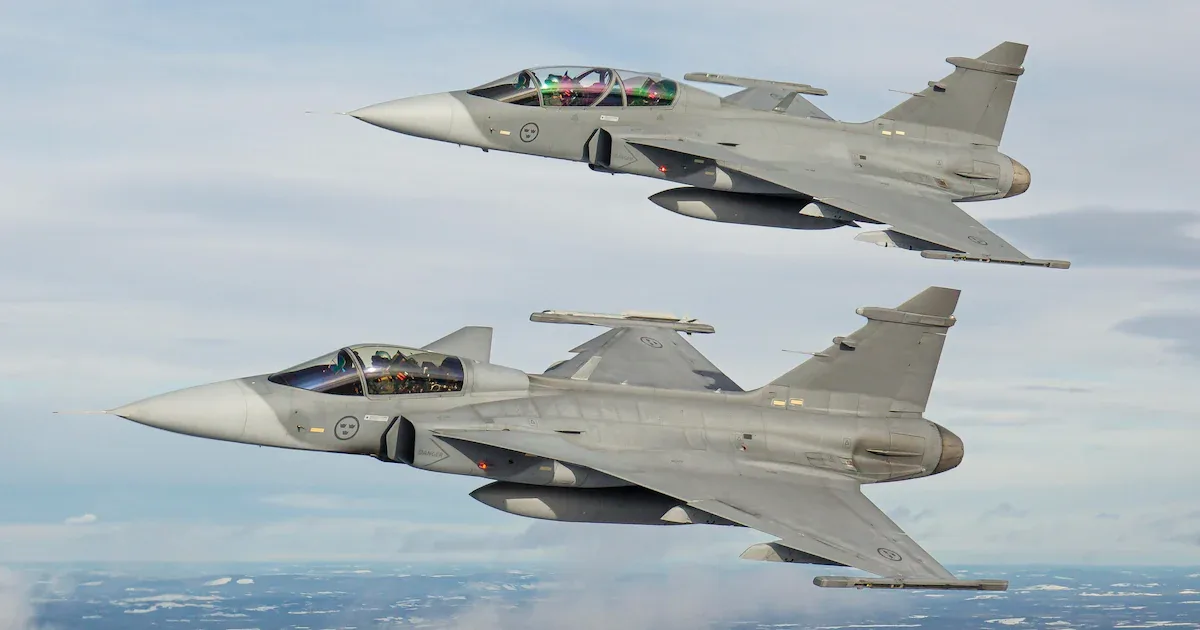 Schweden verlegt Gripen-Jets und Kriegsschiffe an die finnisch-russische Grenze