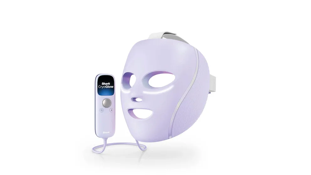 Shark FW312EUPL CryoGlow LED-Maske + Kühlung der Augenpartie Lila
