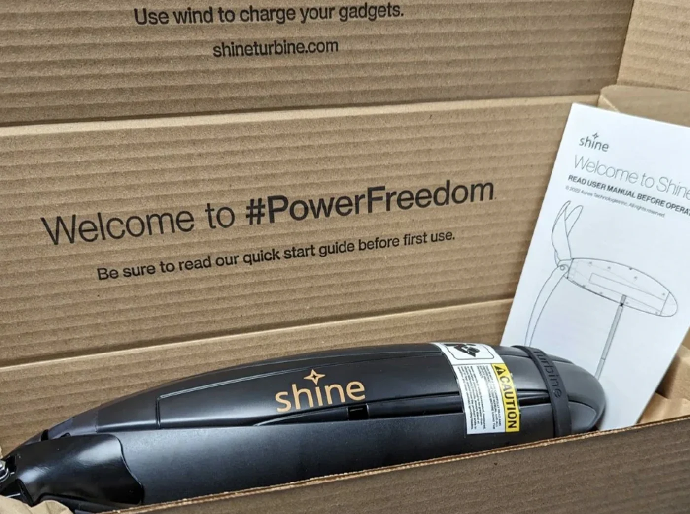 Shine Windturbine