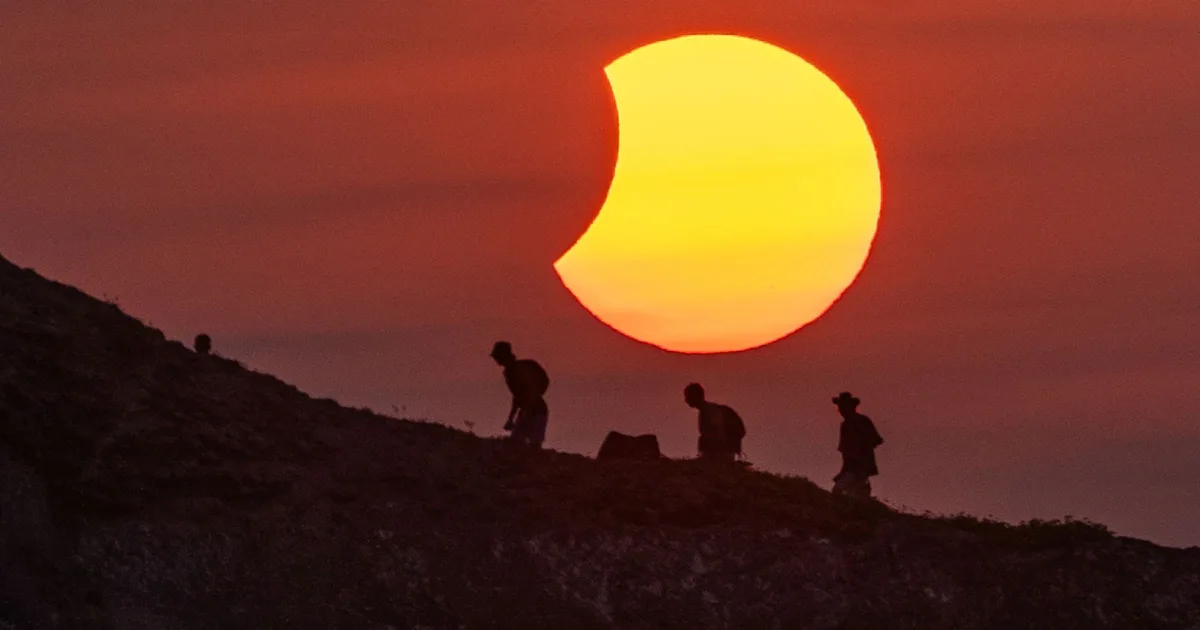Sonnenfinsternis-Phänomen: Die besten Aufnahmen des Himmelsereignisses