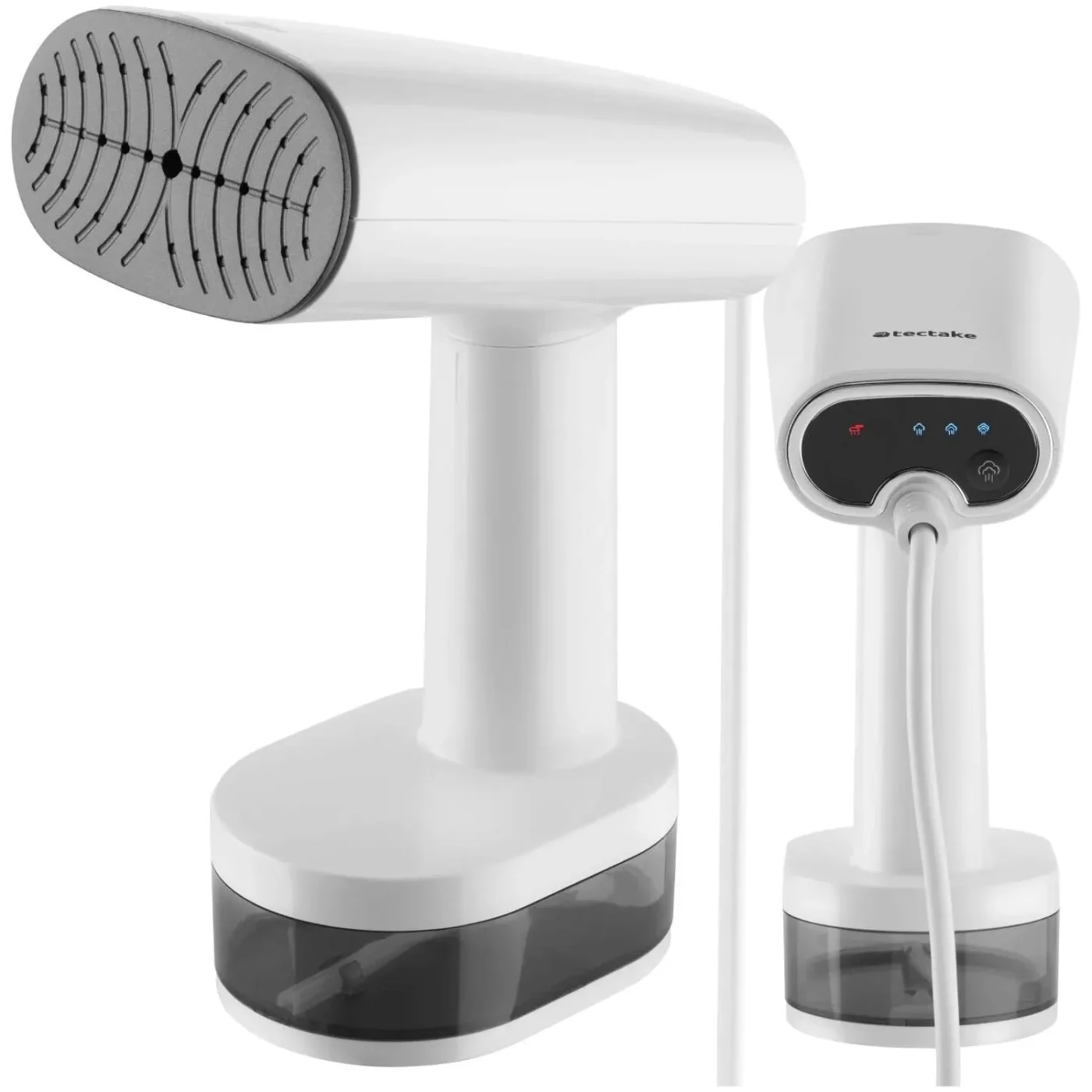 Tectake Dampfglätter | 370 ml | 1640 W | weiß