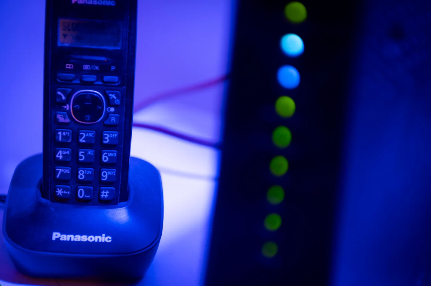 Telefon und Router