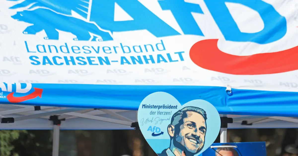 Umfrage-Schock in Sachsen-Anhalt: AfD mit 43 Prozent – so steht es kurz vor der Wahl