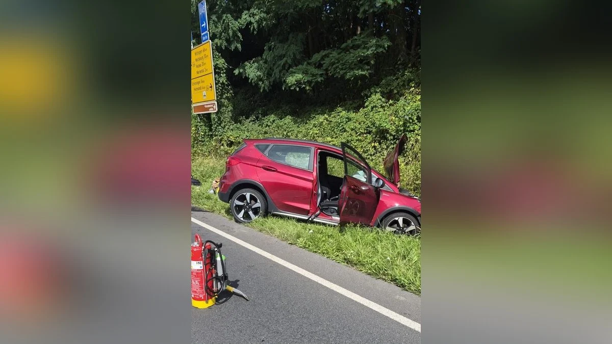 Unfall B244