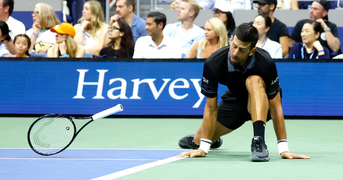 US Open: Novak Djokovic scheitert nach 4:36 Stunden und Übelkeit-Drama in Runde 1