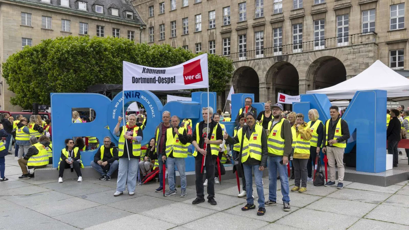Verdi Warnstreik in Bochum
