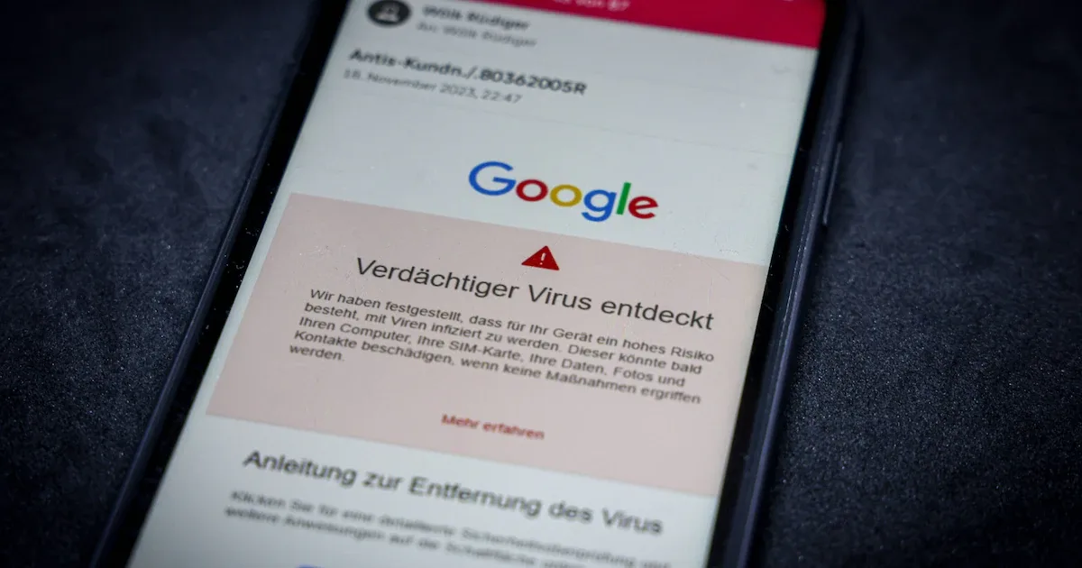 Vorsicht vor dieser Google-Warnung: Betrüger nutzen SMS-Phishing für Datendiebstahl