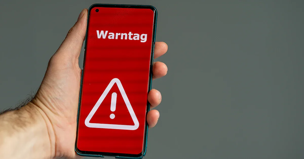 Warntag am 10. September: Um 11:00 Uhr schlagen Smartphones und Sirenen Alarm