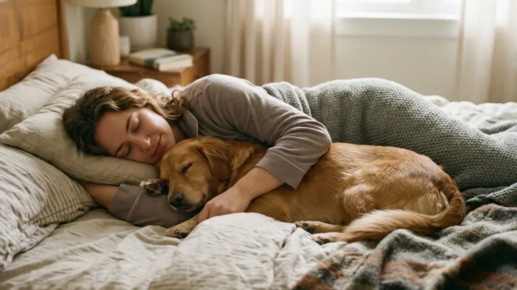 Warum Hundetrainer vor dem gemeinsamen Bett mit dem Haustier warnen