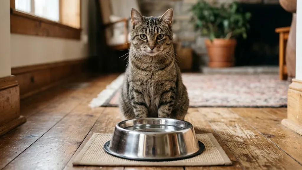 Warum Katzen den Wasserhahn dem Napf vorziehen