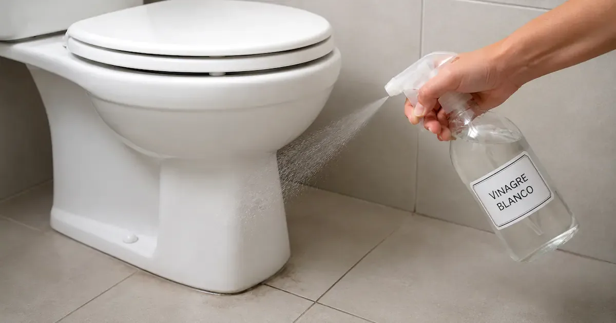 Warum Profis einmal pro Woche Essig um die Toilette sprühen