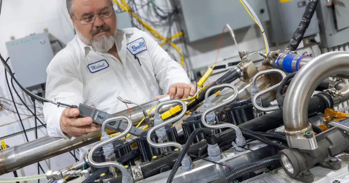 Wasserstoff statt Diesel: SwRI entwickelt neuen Turbomotor für Nutzfahrzeuge