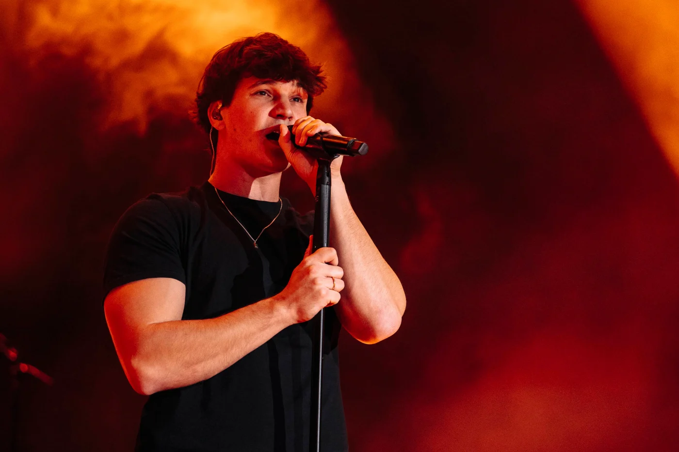 Wincent Weiss trat am 29. August beim Kissinger Open Air auf.