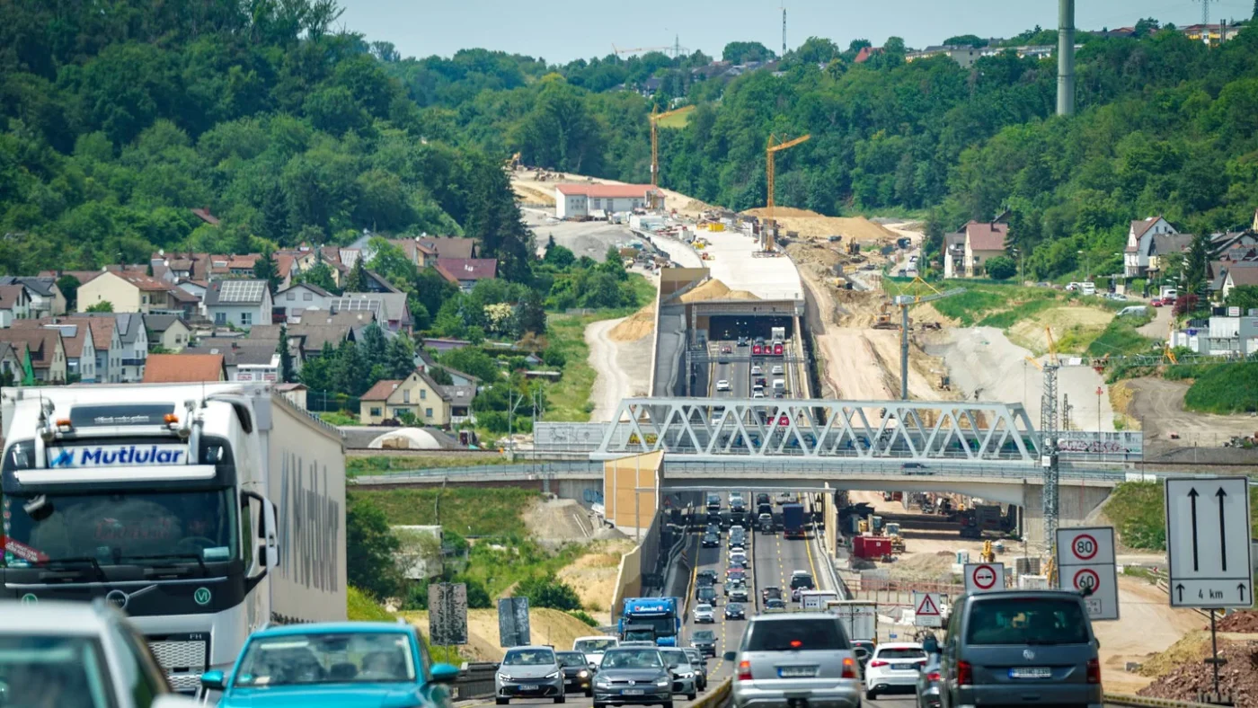 A8 bei Pforzheim: Vollsperrung Richtung Stuttgart an zwei September-Wochenenden