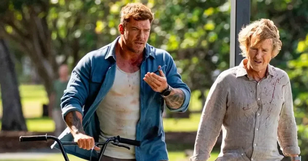Actionkomödie „Runner“: Alan Ritchson und Owen Wilson als Kurier-Duo im Kino