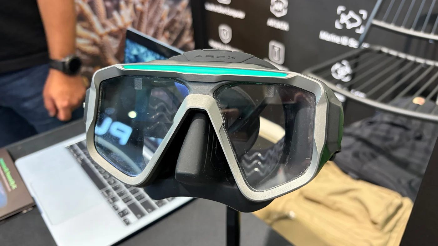 AREX ONE AR-Taucherbrille von vorne