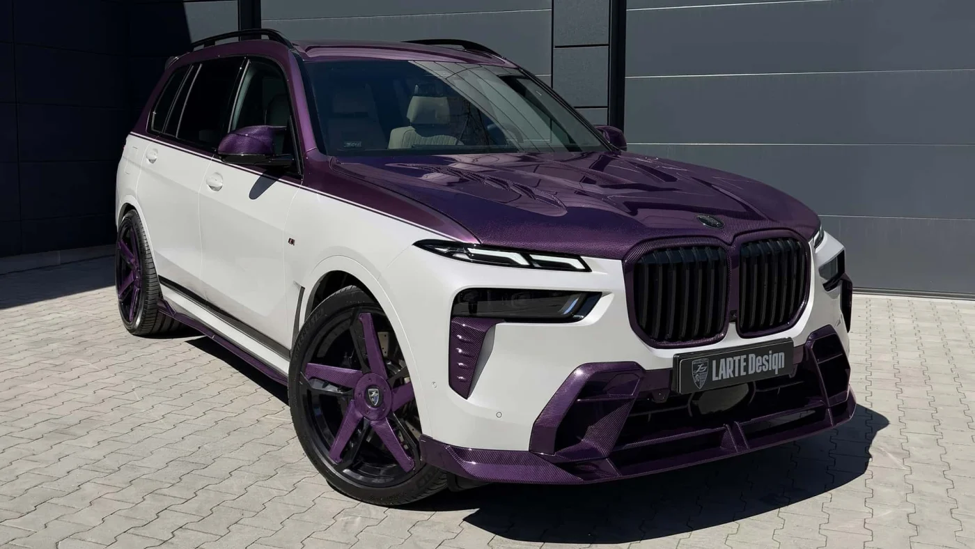 BMW X7: Tuner Larte verpasst dem 5,18-Meter-SUV zehn neue Carbon-Teile