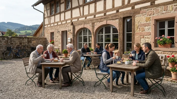 Historisches Bauernhaus in Heuweiler vor der Sanierung